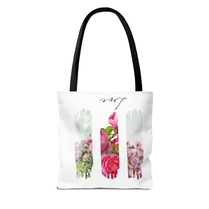 Elegant Floral Tote Bag – Sustainable Chic Carryall for Shopping, Beach & Everyday Style