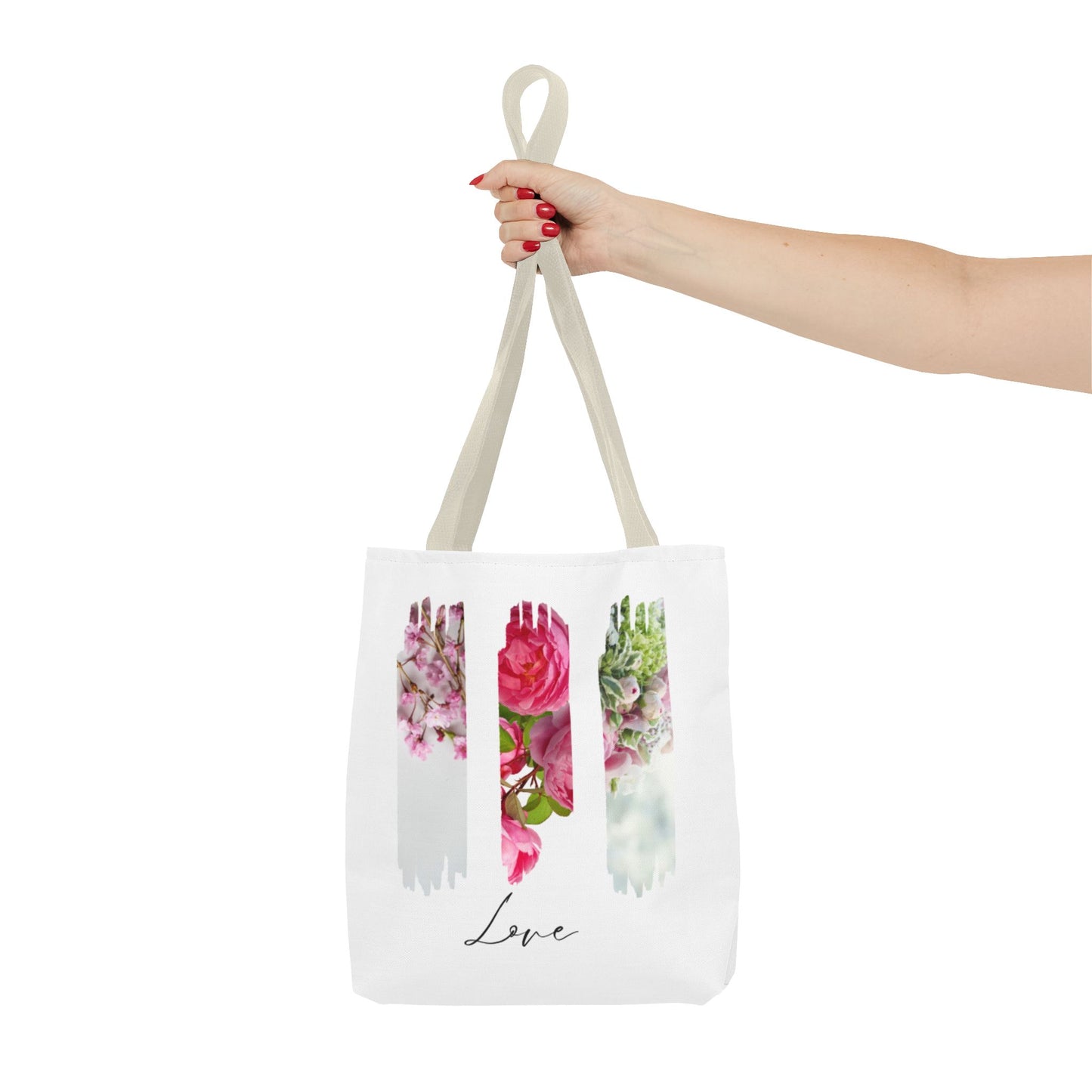 Elegant Floral Tote Bag – Sustainable Chic Carryall for Shopping, Beach & Everyday Style