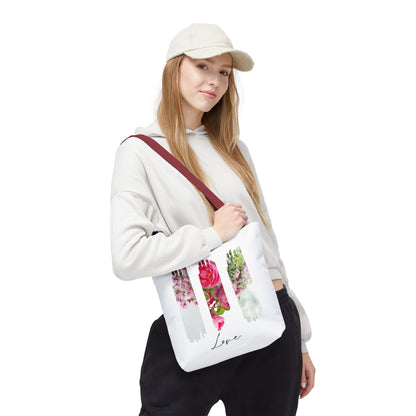 Elegant Floral Tote Bag – Sustainable Chic Carryall for Shopping, Beach & Everyday Style