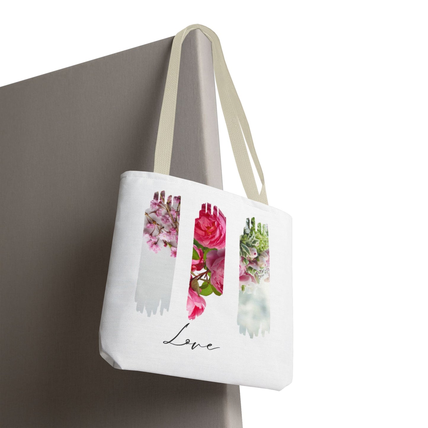 Elegant Floral Tote Bag – Sustainable Chic Carryall for Shopping, Beach & Everyday Style