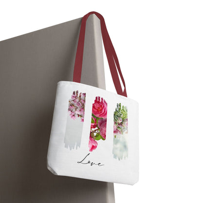 Elegant Floral Tote Bag – Sustainable Chic Carryall for Shopping, Beach & Everyday Style