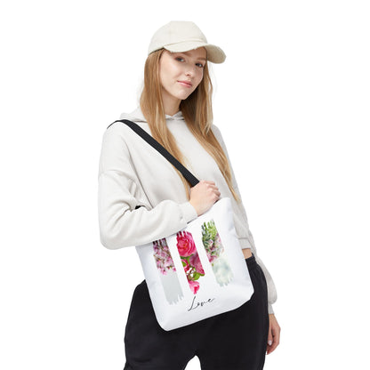 Elegant Floral Tote Bag – Sustainable Chic Carryall for Shopping, Beach & Everyday Style