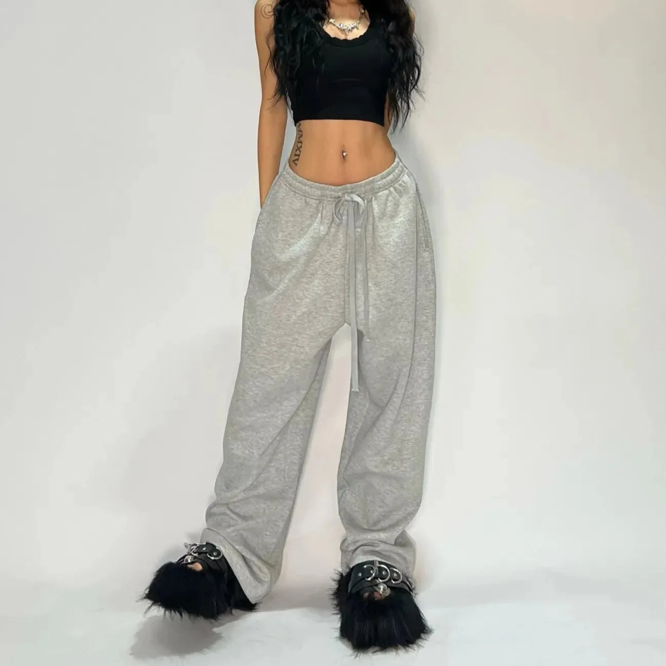 Y2K Camo Tactical Joggers – Unisex Streetwear Pants