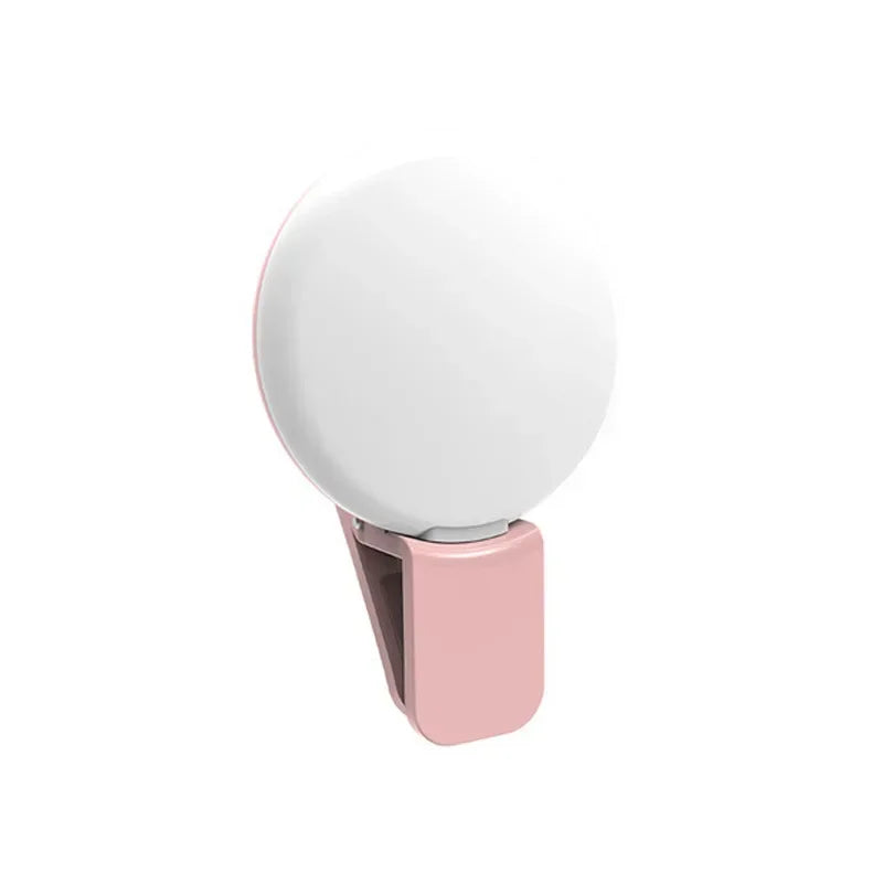 Mobile Phone LED Selfie Ring Light Portable Mini Durable