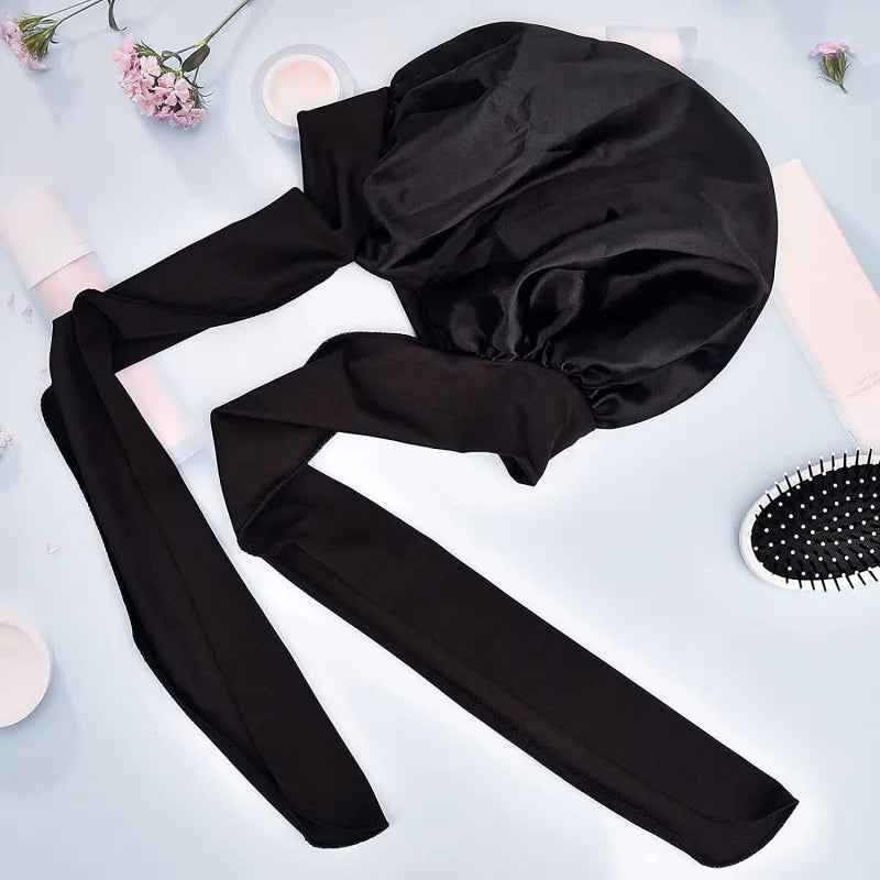 Satin Sleep Bonnet – Hair Protection Night Cap