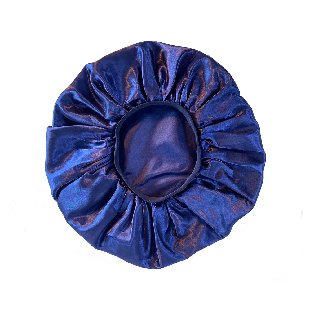 Oversized Satin Bonnet – Elegant Hair Sleep Cap