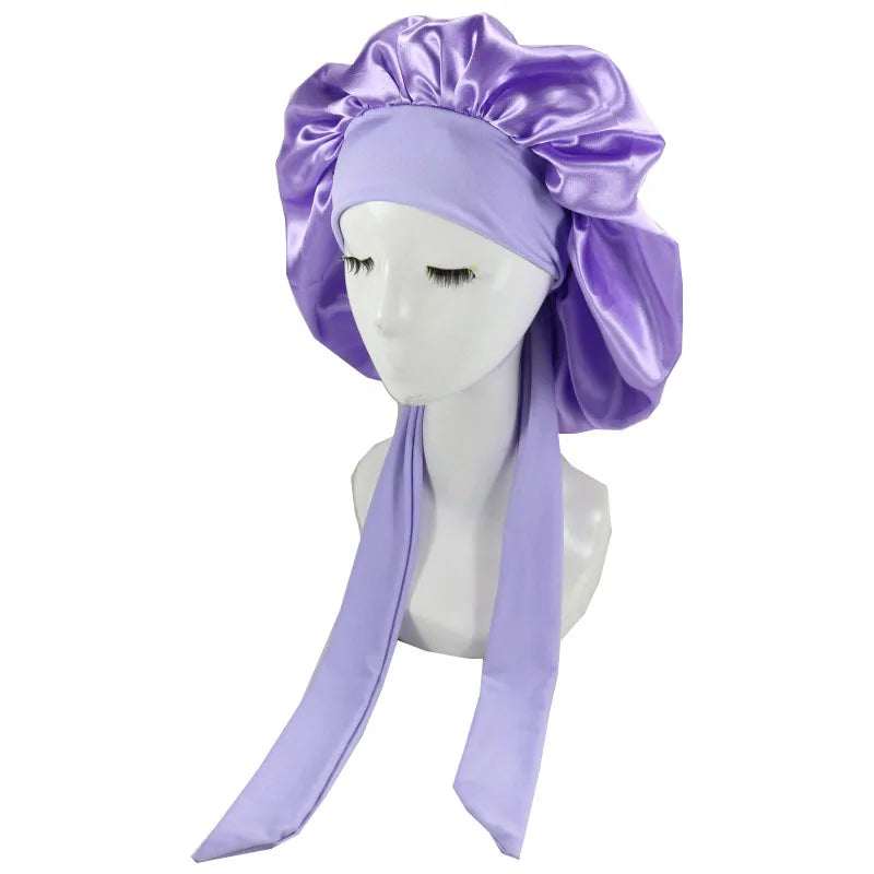 Satin Sleep Bonnet – Hair Protection Night Cap