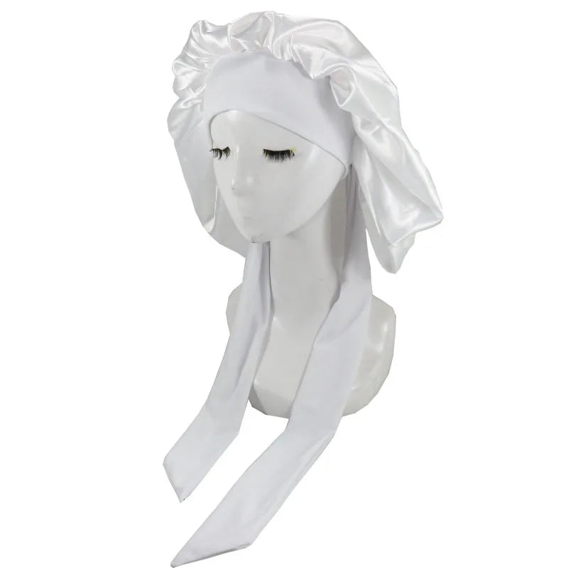 Satin Sleep Bonnet – Hair Protection Night Cap