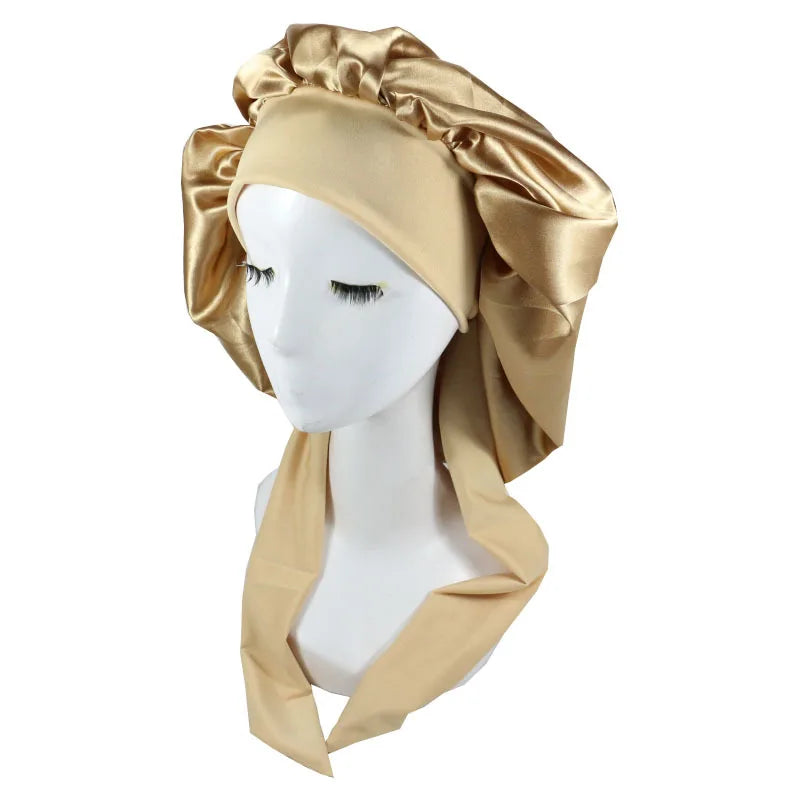 Satin Sleep Bonnet – Hair Protection Night Cap
